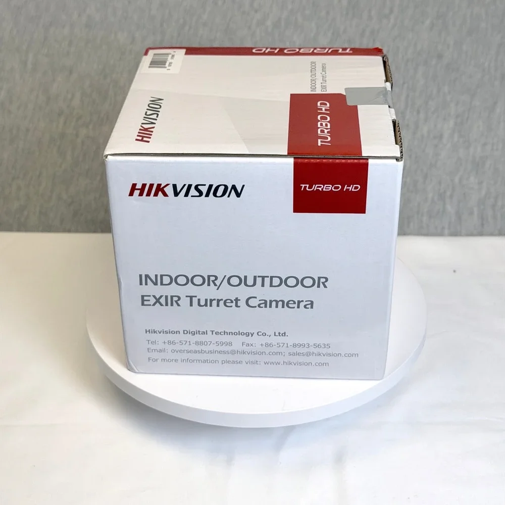 Hikvision Turbo HD EXIR Turret Camera 720p 8mm IP66 DS-2CE56C5T-IT1 White
